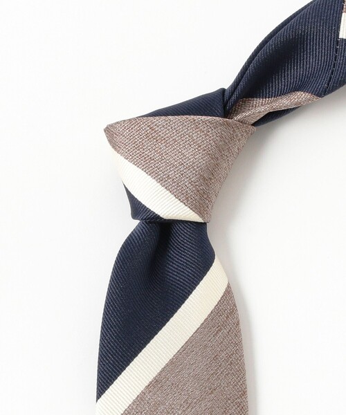 FRANCO BASSI / シルク ストライプ ネクタイ（ネクタイ）｜FRANCO