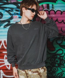 【SIDEWAY STANCE】ピグメント スウェット プルオーバー トレーナー