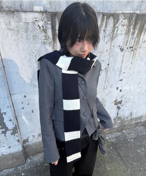 KHAKIPOINT(カーキポイント)の「Tailored Jacket (gray)(テーラードジャケット・レディース・その他・FREE)」の4枚目の写真