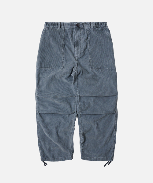 FRIZMWORKS(フリズムワークス)の「CORDUROY BANDING WIDE FATIGUE PANTS _ NAVY(その他パンツ・メンズ・その他・SMALL/MEDIUM/LARGE/X-LARGE)」の1枚目の写真