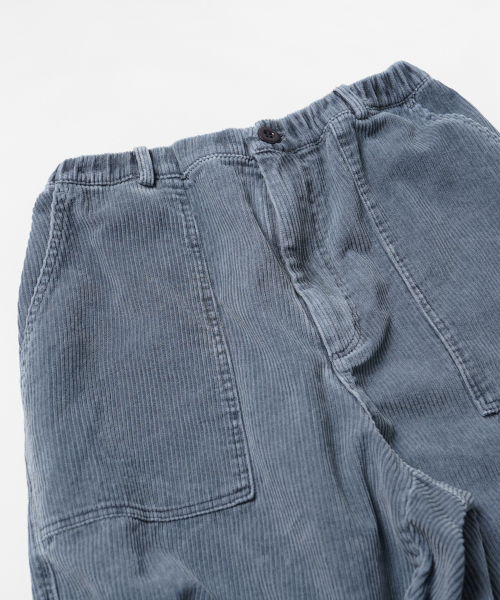 FRIZMWORKS(フリズムワークス)の「CORDUROY BANDING WIDE FATIGUE PANTS _ NAVY(その他パンツ・メンズ・その他・SMALL/MEDIUM/LARGE/X-LARGE)」の4枚目の写真
