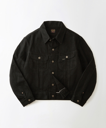 OUTSTANDING（アウトスタンディング）の「50S WESTERN RIDER SELVEDGE JACKET_BLACK（デニムジャケット）」