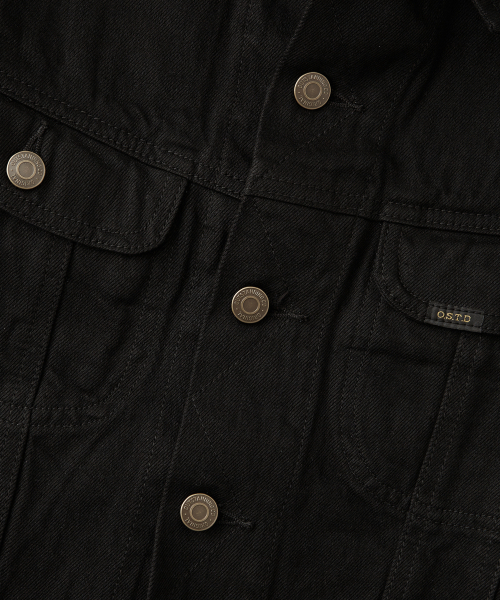 OUTSTANDING(アウトスタンディング)の「50S WESTERN RIDER SELVEDGE JACKET_BLACK(デニムジャケット・メンズ・その他・SMALL/MEDIUM/LARGE)」の4枚目の写真