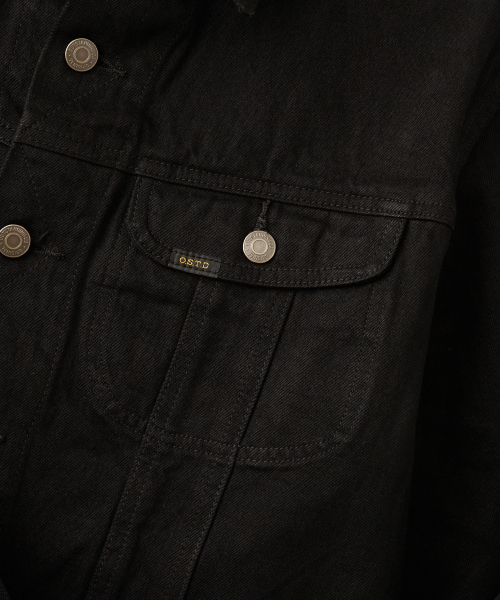 OUTSTANDING(アウトスタンディング)の「50S WESTERN RIDER SELVEDGE JACKET_BLACK(デニムジャケット・メンズ・その他・SMALL/MEDIUM/LARGE)」の5枚目の写真