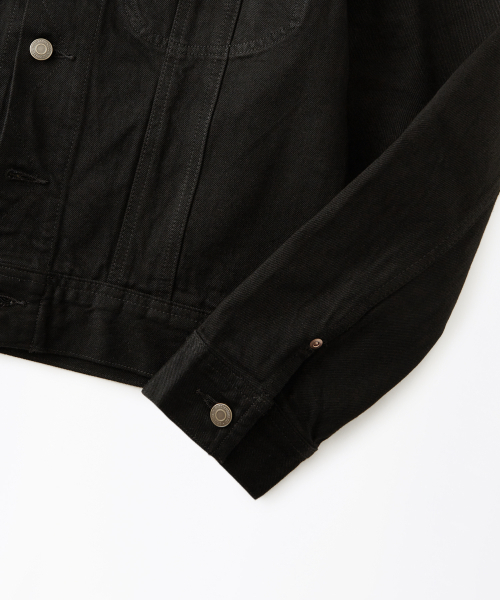 OUTSTANDING(アウトスタンディング)の「50S WESTERN RIDER SELVEDGE JACKET_BLACK(デニムジャケット・メンズ・その他・SMALL/MEDIUM/LARGE)」の6枚目の写真