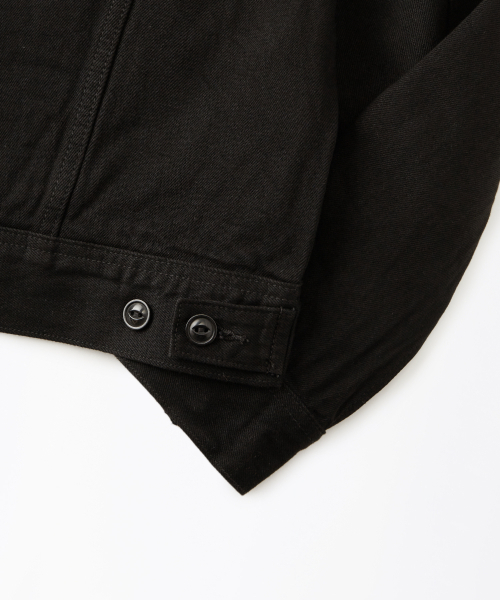 OUTSTANDING(アウトスタンディング)の「50S WESTERN RIDER SELVEDGE JACKET_BLACK(デニムジャケット・メンズ・その他・SMALL/MEDIUM/LARGE)」の7枚目の写真