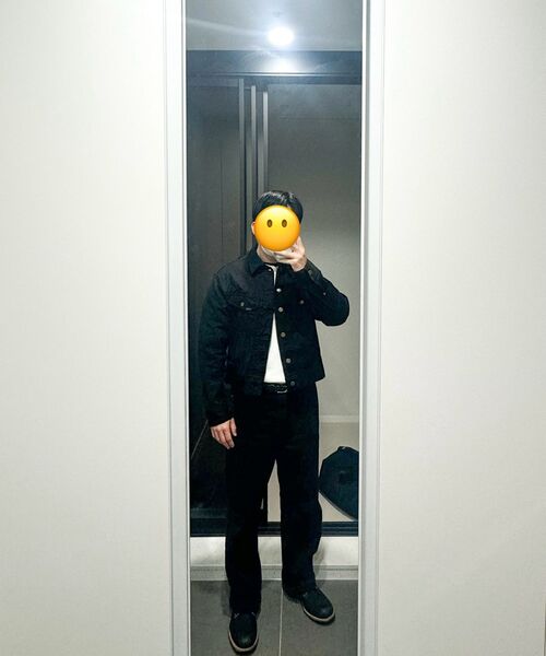 OUTSTANDING(アウトスタンディング)の「50S WESTERN RIDER SELVEDGE JACKET_BLACK(デニムジャケット・メンズ・その他・SMALL/MEDIUM/LARGE)」の10枚目の写真