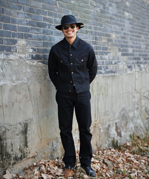 OUTSTANDING(アウトスタンディング)の「50S WESTERN RIDER SELVEDGE JACKET_BLACK(デニムジャケット・メンズ・その他・SMALL/MEDIUM/LARGE)」の13枚目の写真