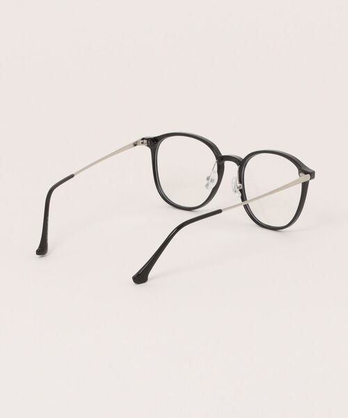 VIBGYOR（ヴィブジョー）の「レディース伊達メガネ(LEY)（メガネ・レディース・ブラウン/ブラック・FREE）」の4枚目の写真