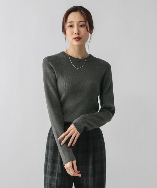 セール】メルティレース襟2WAYプルオーバー/579672（ニット/セーター