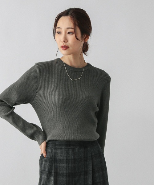 メルティレース襟2WAYプルオーバー/579672（ニット/セーター）｜GLOBAL