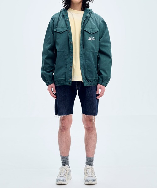 WIND AND SEA（ウィンダンシー）の「OVERDYED FIELD PARKA（ブルゾン・メンズ・ダークグリーン・L/M/XL）」の5枚目の写真