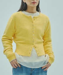 CROPPED KNIT CARDIGAN