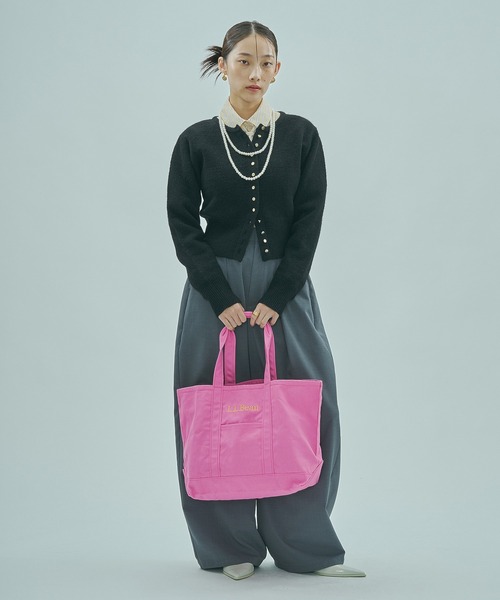 ROSE BUD(ローズバッド)の「CROPPED KNIT CARDIGAN(カーディガン/ボレロ・レディース・ブラック/グレー/イエロー・ONE SIZE)」の10枚目の写真