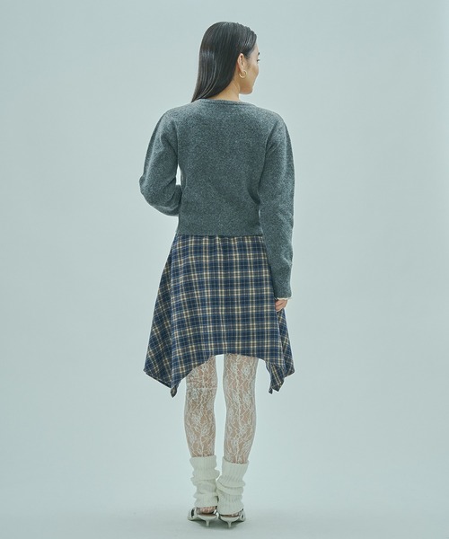 ROSE BUD(ローズバッド)の「CROPPED KNIT CARDIGAN(カーディガン/ボレロ・レディース・ブラック/グレー/イエロー・ONE SIZE)」の16枚目の写真