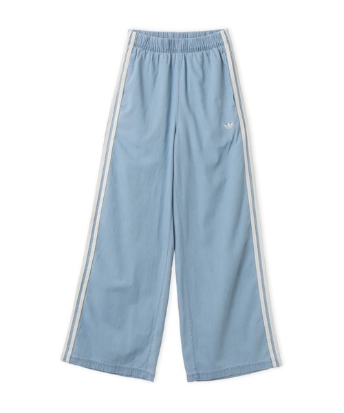 adidas(アディダス)の「adidas SUMMER GLOW DENIM WIDE LEG PANTS / アディダス サマーグロー デニム ワイド レッグ パンツ(デニムパンツ・レディース・ライトブルー・L/M/S)」の5枚目の写真
