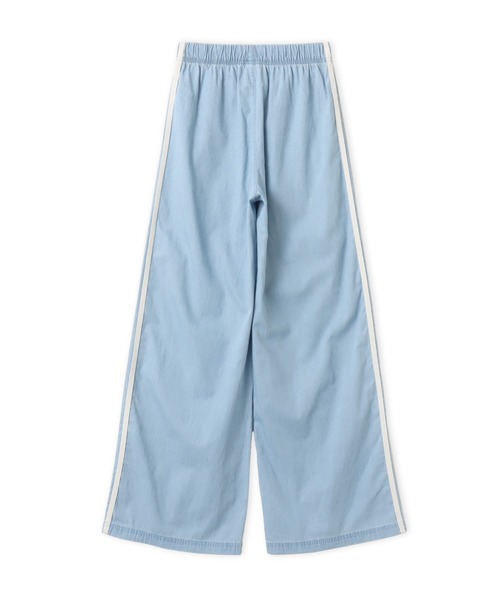 adidas(アディダス)の「adidas SUMMER GLOW DENIM WIDE LEG PANTS / アディダス サマーグロー デニム ワイド レッグ パンツ(デニムパンツ・レディース・ライトブルー・L/M/S)」の7枚目の写真