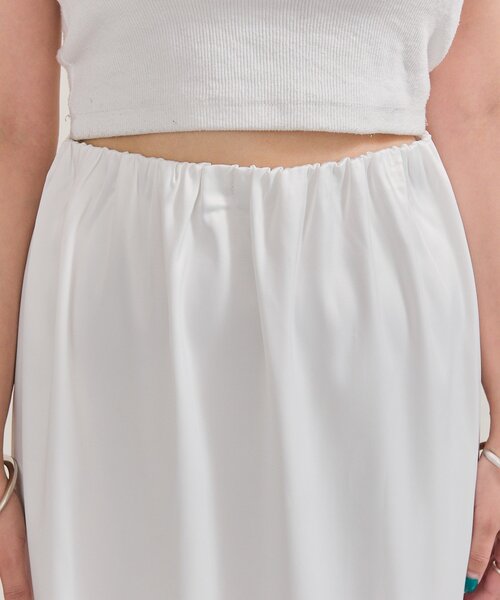 mystic（ミスティック）の「裾レースマルチスカート（スカート・レディース・ブラック/オフホワイト/ブラウン・FREE）」の18枚目の写真