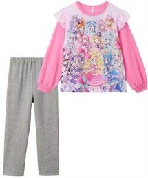 QUNTSTYLE（キュントスタイル）の「【プリキュアオールスターズ】光る！裏毛起毛パジャマ（ルームウェア/パジャマ・キッズ）」
