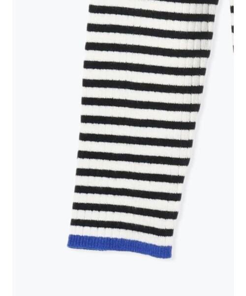 Samansa Mos2 blue（サマンサモスモスブルー）の「【Hug knit】リブハイネックプルオーバー（ニット/セーター・レディース・グリーン/ブラック/ホワイト/オフホワイト/トップグレー・F）」の11枚目の写真