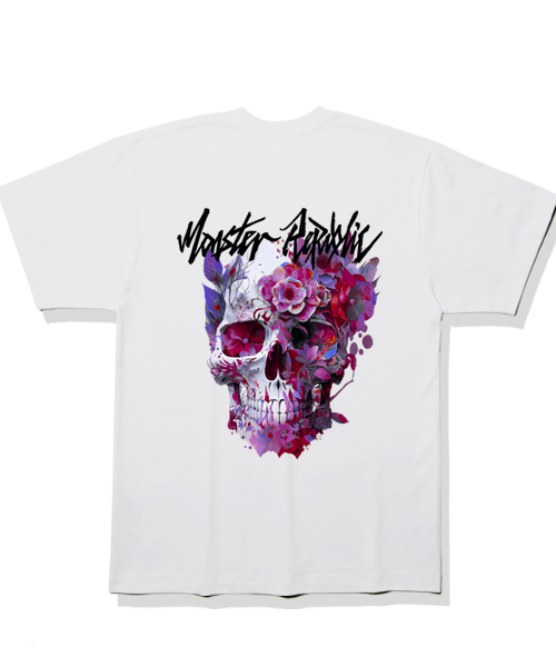 MONSTER REPUBLIC(モンスターリパブリック)の「メイビスカル ラベンダーパープルTシャツ ホワイト(Tシャツ/カットソー・レディース・その他・MEDIUM/SMALL/X-LARGE/LARGE)」の1枚目の写真