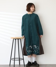 Emago｜イマゴのシャツワンピース（花柄・ボタニカル柄）通販 - ZOZOTOWN