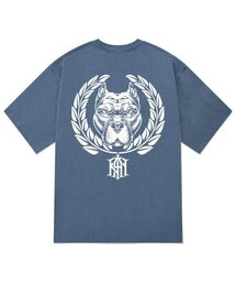 KTPN0195 フィットブル ピグメント 半袖Tシャツ - ブルー