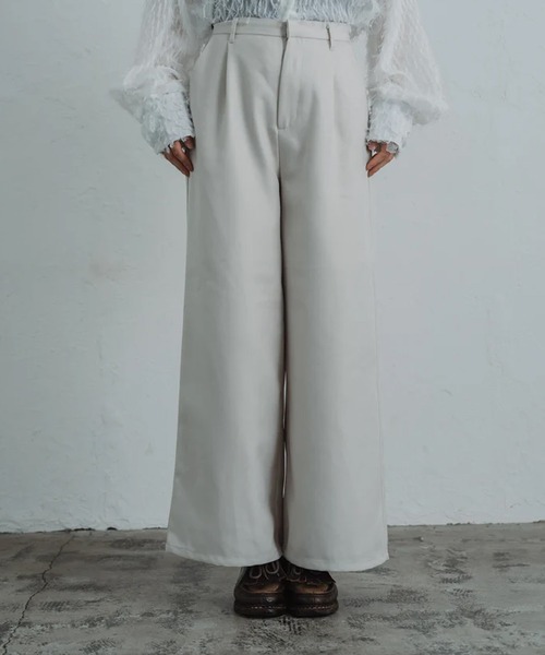 merrylatte(メリーラテ)の「2way layered skirt pants(その他パンツ・レディース・アイボリー・FREE)」の6枚目の写真