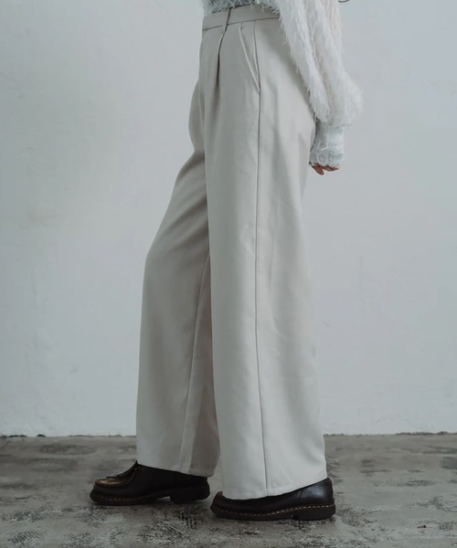 merrylatte(メリーラテ)の「2way layered skirt pants(その他パンツ・レディース・アイボリー・FREE)」の7枚目の写真