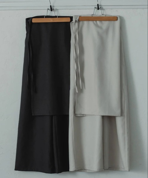 merrylatte(メリーラテ)の「2way layered skirt pants(その他パンツ・レディース・アイボリー・FREE)」の12枚目の写真