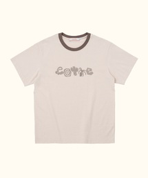 COTTE（コッテ）の「ドゥドゥルガーデン Tシャツ（クリーム）（Tシャツ/カットソー）」