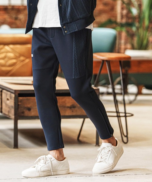 felkod(フィルコッド)の「mp14426-Cable Knit Like Cardboard Knit Pants イージーパンツ(F26S030)(その他パンツ・メンズ・ブラック/ネイビー・S/M/L)」の3枚目の写真