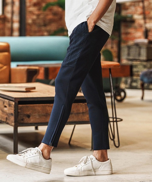 felkod(フィルコッド)の「mp14426-Cable Knit Like Cardboard Knit Pants イージーパンツ(F26S030)(その他パンツ・メンズ・ブラック/ネイビー・S/M/L)」の5枚目の写真