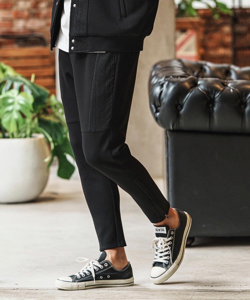 felkod(フィルコッド)の「mp14426-Cable Knit Like Cardboard Knit Pants イージーパンツ(F26S030)(その他パンツ・メンズ・ブラック/ネイビー・S/M/L)」の13枚目の写真