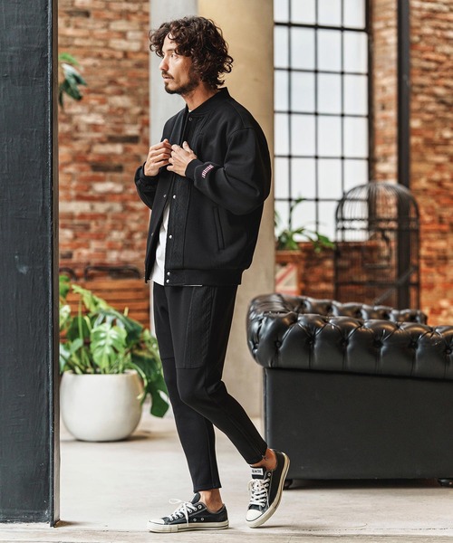 felkod(フィルコッド)の「mp14426-Cable Knit Like Cardboard Knit Pants イージーパンツ(F26S030)(その他パンツ・メンズ・ブラック/ネイビー・S/M/L)」の16枚目の写真