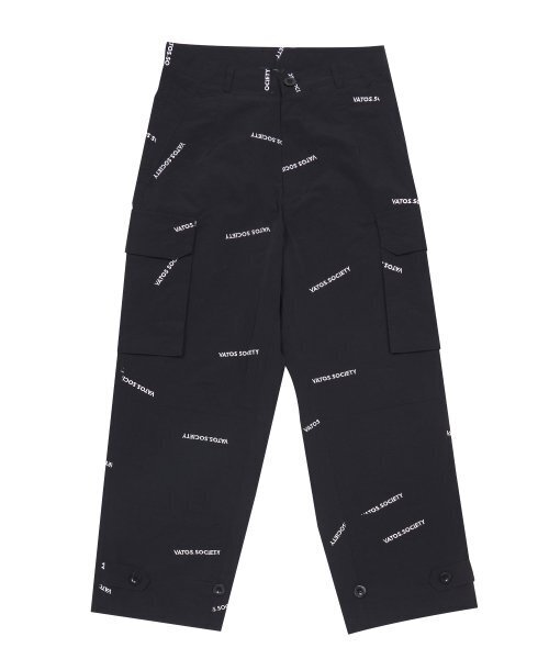 STIGMA(スティグマ)の「VATOS EMBROIDERY WIDE PARACHUTE PANTS BLACK(その他パンツ・メンズ・その他・LARGE/MEDIUM/X-LARGE)」の1枚目の写真