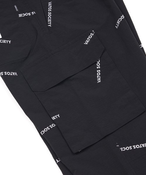 STIGMA(スティグマ)の「VATOS EMBROIDERY WIDE PARACHUTE PANTS BLACK(その他パンツ・メンズ・その他・LARGE/MEDIUM/X-LARGE)」の6枚目の写真