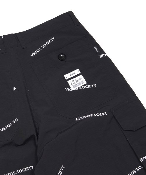 STIGMA(スティグマ)の「VATOS EMBROIDERY WIDE PARACHUTE PANTS BLACK(その他パンツ・メンズ・その他・LARGE/MEDIUM/X-LARGE)」の8枚目の写真