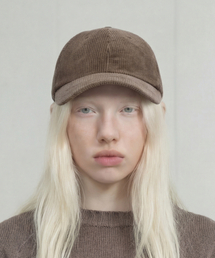 UNDERCONTROL STUDIO（アンダーコントロールスタジオ）の「コーデュロイ 秋 ボールキャップ BALL CAP / ピグメント CD / C ブラウン（キャップ）」