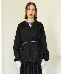 SEEN（シーン）の「PACKABLE TRECKING WIND TOP (Black)（マウンテンパーカー）」