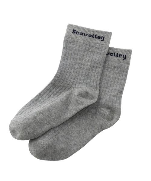 SEA（シー）の「Seavalley ソックス（ソックス/靴下・レディース・グレー・ONE SIZE）」の2枚目の写真