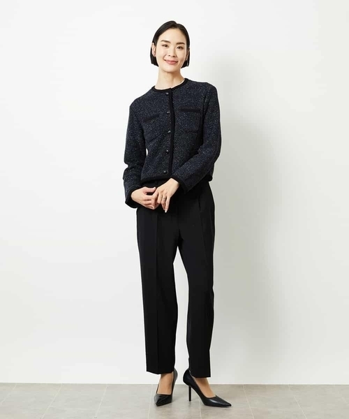 MICHEL KLEIN(ミッシェル・クラン)の「テーパードパンツ(その他パンツ・レディース・ライトグレー/カーキ/ブラック・38)」の15枚目の写真