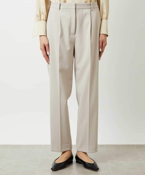 MICHEL KLEIN(ミッシェル・クラン)の「テーパードパンツ(その他パンツ・レディース・ライトグレー/カーキ/ブラック・38)」の14枚目の写真