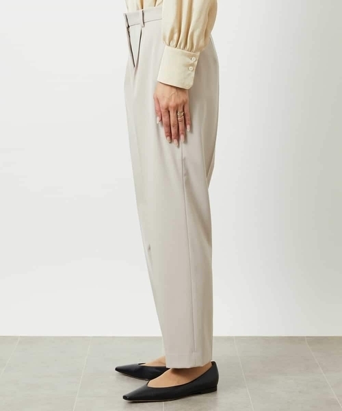 MICHEL KLEIN(ミッシェル・クラン)の「テーパードパンツ(その他パンツ・レディース・ライトグレー/カーキ/ブラック・38)」の13枚目の写真