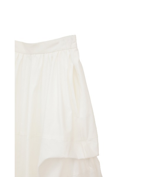 CLANE(クラネ)の「TUCKING VOLUME SKIRT(スカート・レディース・ブラック/ホワイト・1/2/0)」の19枚目の写真