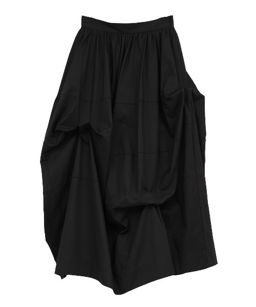 CLANE(クラネ)の「TUCKING VOLUME SKIRT(スカート・レディース・ブラック/ホワイト・1/2/0)」の22枚目の写真