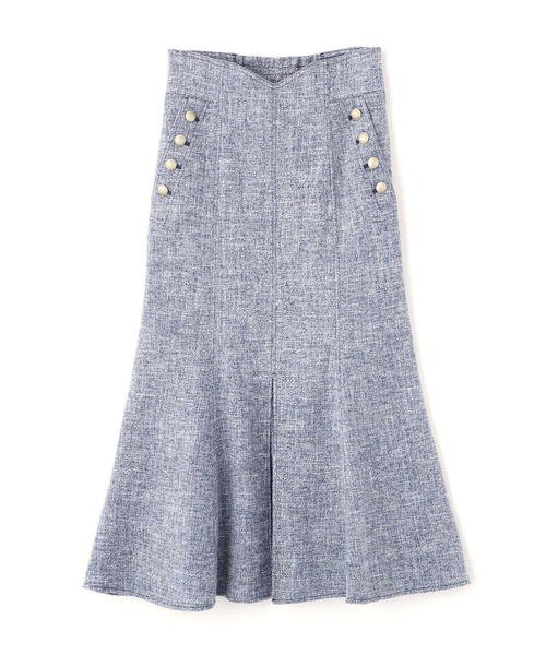 PINKY&DIANNE（ピンキーアンドダイアン）の「◆ミックスブッチャーマーメイドスカート（スカート・レディース・ブラック/ネイビー・36/38）」の10枚目の写真