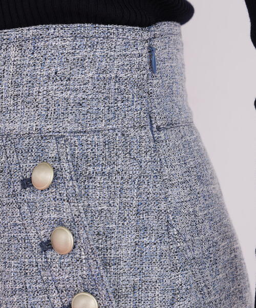 PINKY&DIANNE（ピンキーアンドダイアン）の「◆ミックスブッチャーマーメイドスカート（スカート・レディース・ブラック/ネイビー・36/38）」の19枚目の写真