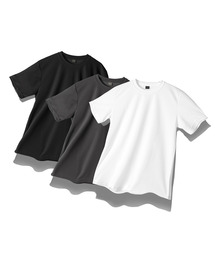 [3PACK]無地クールロン機能性クール半袖Tシャツ3P
