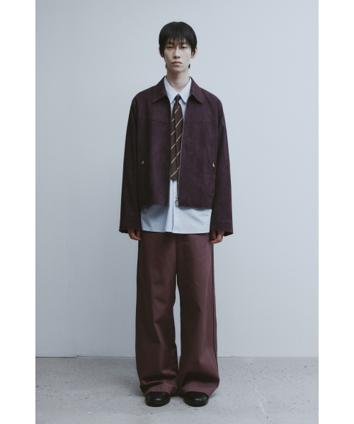 YOUTH（ユース）の「Double Trimming Wide Pants - Purple（スラックス・レディース・その他・SMALL/MEDIUM/LARGE）」の5枚目の写真